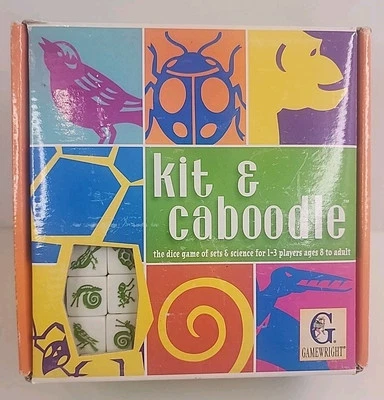 KIT & CABOODLE Dice Game VINTAGE 100% COMPLETE Gamewright 1997 - Image 1 of 4