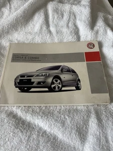 Vauxhall Corsa Combo Owners Manual Year 2005 Book Only - Picture 1 of 3