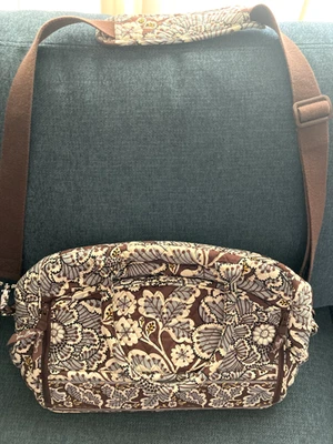 VERA BRADLEY Metropolitan Travel Bag/Laptop Weekend Tote in retired slate blooms - Image 1 of 4
