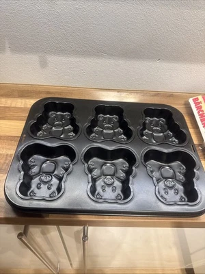 Backblech / Backform zum Backen von TEDDYBÄREN / BÄRCHEN - Bild 1 von 2