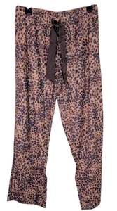 Aerie Cheetah Size Small Pajama Lounge Pants with Tie - Picture 1 of 9
