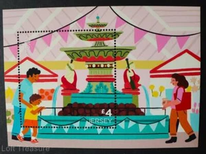 Estampillas de Jersey: "Jersey Traditional Markets" MNH £4 hoja en miniatura 2023 - Imagen 1 de 1