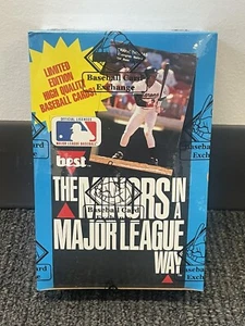 1990 Best Minor League Baseball Card Wax Box Frank Thomas RC Year BBCE FASC - Picture 1 of 2