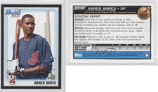 2010 Bowman Prospects Wrapper Redemption Black Abner Abreu #BP46