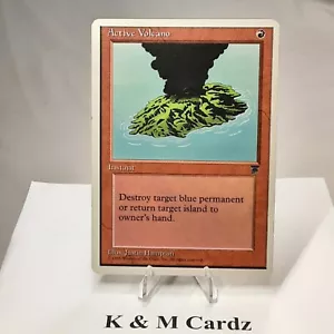 MTG - Chronicles - Active Volcano - Common - LP+ NM - Picture 1 of 3