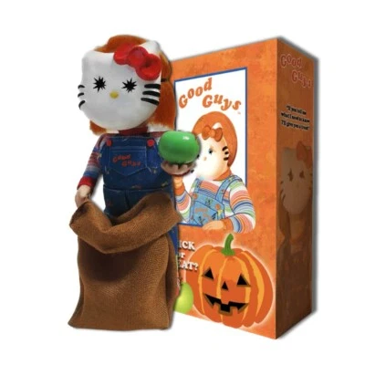 4'' HELLO CHUCKY - THE KILLER DOLL - MY MINI HORROR DOLLS - Immagine 1 di 3