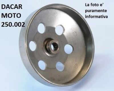 250.002 Cloche Embrayage D.107 POLINI Benelli Pepe 50 - LX Jusqu'À 2004 - Photo 1/4