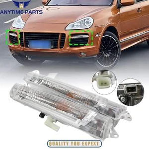 2Pcs For 2008-2010 Porsche Cayenne LED DRL Daytime Running Light Fog Lamp US - Picture 1 of 19