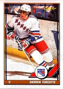 1991-92 O-Pee-Chee #71 Darren Turcotte - Picture 1 of 1