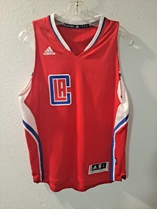 NWT Adidas Los Angeles Clippers Swingman Red Youth Jersey Classic Sporty, Large - Picture 1 of 11