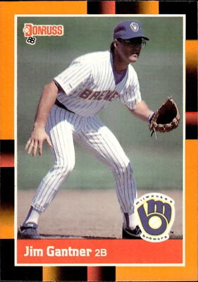 1988 Donruss Baseball's Best #53 Jim Gantner - Image 1 of 2