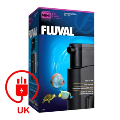 Fluval Mini Internal Filter 45 L 5W Small Quiet Tropical Fish Tank Aquarium - Image 1 of 2
