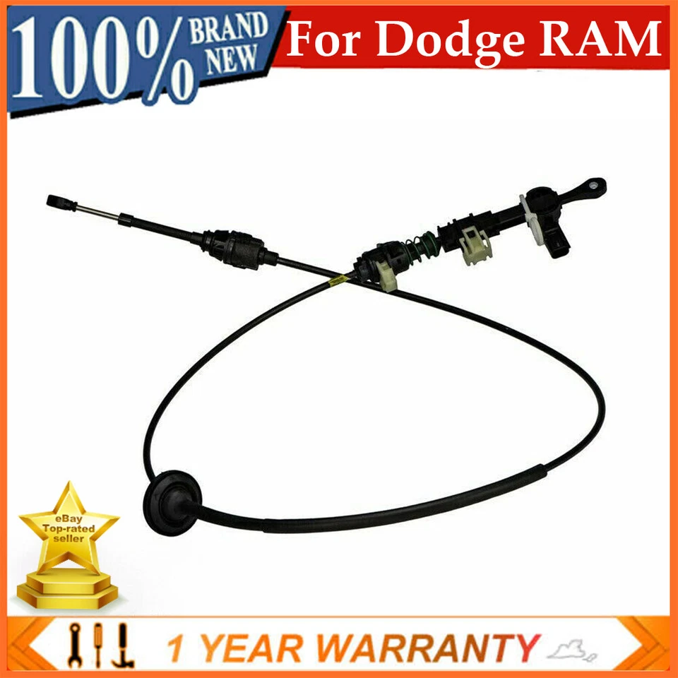 52107847AM Transmission Shift Control Cable For 2002-10 Dodge Ram 1500 2500 3500 - Image 1 of 4