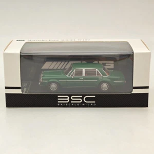 BSC 1:64 Mercedes Benz 300SEL W109 AMG Green Diecast Car Model Toy Collections - Foto 1 di 7