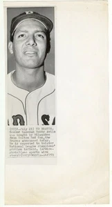 BOBBY AVILA wire photo lot of 3, CLEVELAND INDIANS - Picture 1 of 4