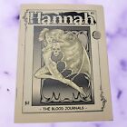 Hannah - The Blood Journals #1 Rare Mini Comic