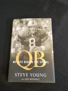 Steve Young San Francisco 49ers Signed Hard Cover Book Beckett - Bild 1 von 2