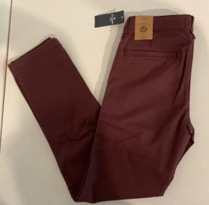 Abercrombie Kids boys Slim Skinny chino khaki NWT Size 11/12 - Picture 1 of 9