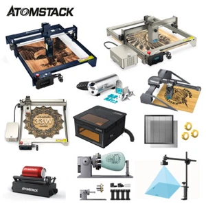 ATOMSTACK Graviermaschine Lasergravierer Engraving Maschine und Zubehörsets DE - Bild 1 von 88