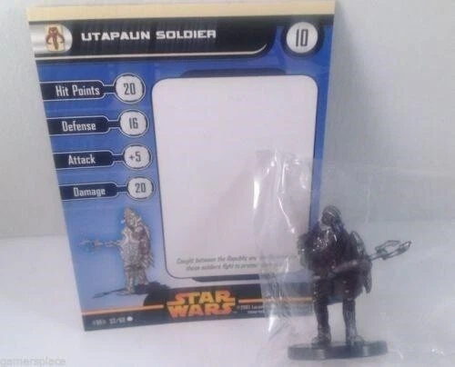 Star Wars Revenge of the Sith 52/60 Utapaun Soldier (C) Miniature - Image 1 of 1