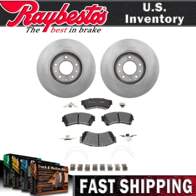 Rotores de freno delanteros y pastillas de freno de cerámica con herrajes para Mazda 6 2007-2013 Foto 1 de 4