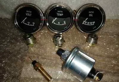 Gauges Kit- 52 Electrical Temp Oil Pressure Volt Senders, Sending unit ME - Image 1 of 2