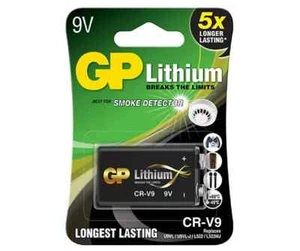 GP Lithium CR-V9 Battery Longest Lasting U9VL/U9VL-J/L522/L522MJ 800mAh - Picture 1 of 6