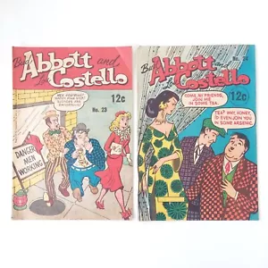 Bud Abbott and Lou Costello Comic #23-24 Vintage Australian edition 1969 Lot2 - Bild 1 von 8