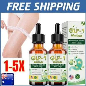 1~5 Pack GLP - 1 Moringa Slimming Health Boost Drops Liquid 30ml | NEW - Picture 1 of 12