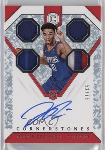 2018-19 Panini Cornerstones Crystal /75 Jerome Robinson #162 Rookie Auto RC