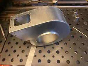New galvanised Land Rover Defender 200 300 Td5 Fan motor Housing For Heaterbox - Picture 1 of 6