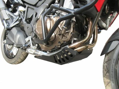 Paracoppa HEED per HONDA CRF 1000 AFRICA TWIN - acciaio nero - Immagine 1 di 3