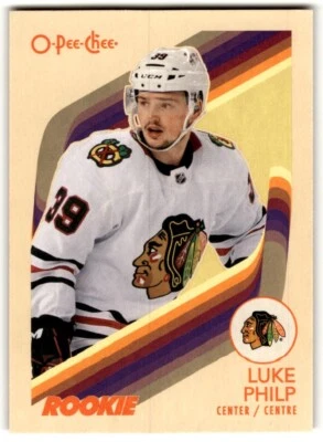 Luke Philp 2023-24 O-Pee-Chee Retro Rookie #550 Chicago Blackhawks - Image 1 of 2
