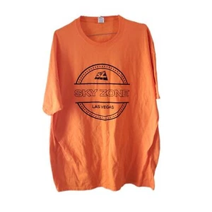 Unisex Sky Zone Las Vegas Orange Short Sleeve T-Shirt - Picture 1 of 3