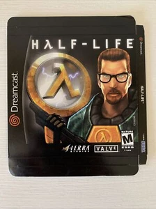 Half-Life Sega Dreamcast Game Display Box W/UPC Cancelled Promo Rare Collectible - Picture 1 of 17