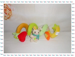 P - Spirale d'Activités Arche Jeux Poussette Hochet Lapin Carotte Auchan - Imagen 1 de 3