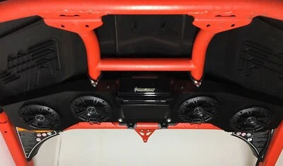 CAN AM X3 Maverick Stereo Radio Kicker 4 speaker Bluetooth sound bar - Image 1 of 4