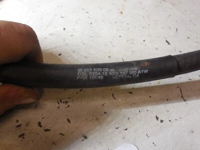 2001-2007 Mercedes Benz W203 C230 Coolant Tube Line Hose Pipe 2038300996 - Image 1 of 4