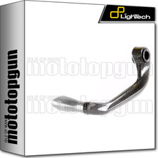 LIGHTECH CLUTCH LEVER GUARD SHINY CARBON 132 SILVER MV AGUSTA B3 675 2017 17