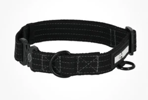 Harley Davidson Nylon HD Rubber Logo Adjustable Pet Collar Black L/XL MPC001/08L - Picture 1 of 2