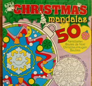 ++Christmas - MANDALA++Malbuch für Erwachsene++neues Design++neu++ unbespielt**