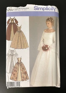 SIMPLICITY 4731 SCHNITTMUSTER MISSES KLEID Hochzeit Gr. 12, 14, 16, 18, 20 ungeschnitten - Bild 1 von 2