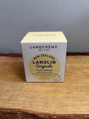 Lanocreme New Zealand Lanolin,Facial Creamer/Collagen. Daily Moisturizer.3.5 Oz - Image 1 of 2