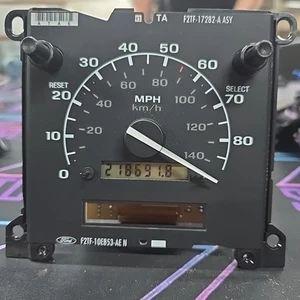 1992-1996 Ford F150 F250 F350 Pickup Bronco Speedometer Gauge PSOM - Picture 1 of 2