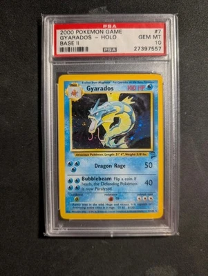 Gyarados 7/130 Base Set 2 Holo PSA 10 - Image 1 of 2