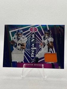 2023 Panini Illusions Rod Smith Marvin Mims Déjà Vu Dual Patch Blue 98/99 #DV-SM - Bild 1 von 3