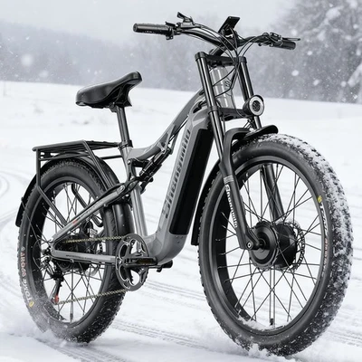 Elektrofahrrad 2000W E-Dirt Bike 48V 17.5AH Cross Bike E-Mountain Bike 45KM/H - Bild 1 von 4