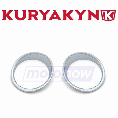 Kuryakyn Aztec Gauge Cluster Accents for 2017-2020 Indian Chieftain Limited cw Foto 1 de 4
