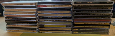 Lot of 32 Classic Rock CDs (The Who, Big Star, Van Halen, The Band, Beach Boys) Foto 1 de 3