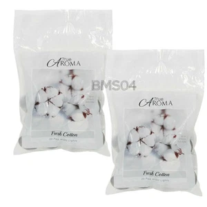 2 Packs of 20 True Aroma Fresh Cotton Scented Tealights - Picture 1 of 1